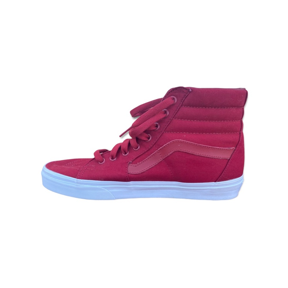 Vans Men’s High Tops Red Canvas Size 10.5, Brand new, never worn!